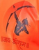 Picture of Saffron Kurta with Printed "Jay Shree Ram" Logo